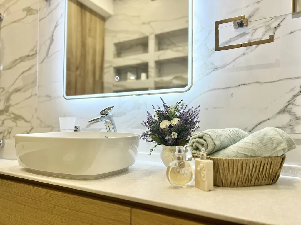 Уютная двухкомнатная квартира с шикарным видом в Гурзуфе