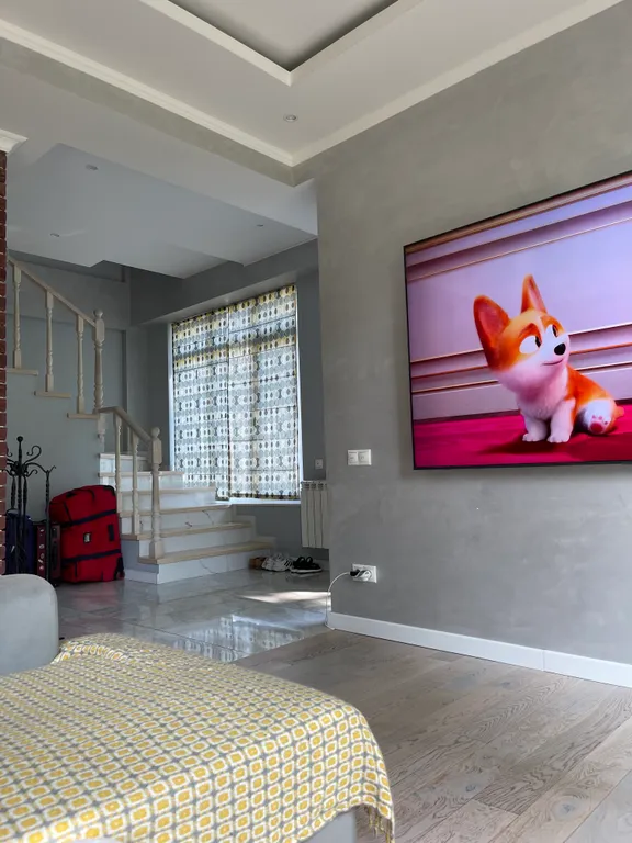 Уютный дом с баней, чаном и видом на горы