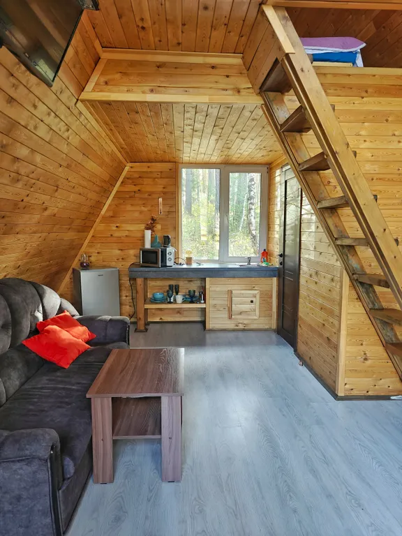 А-фрейм с видом на Ману