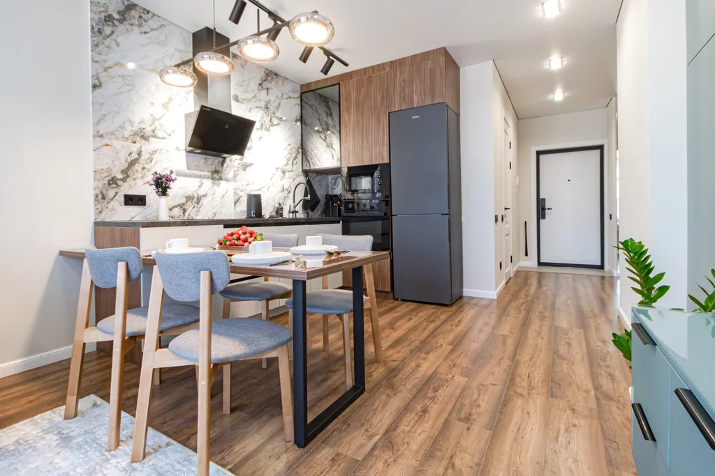 Стильная квартира с видом на Барыс Арена