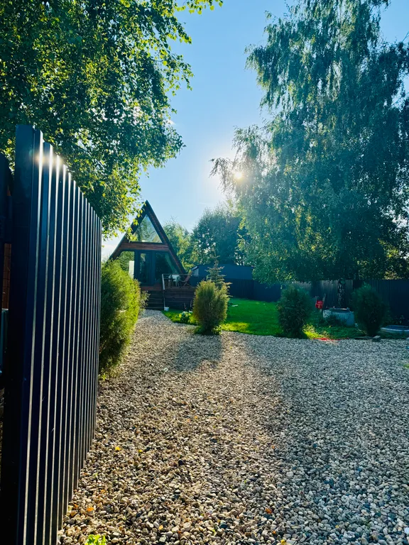 Уютный A-frame дом