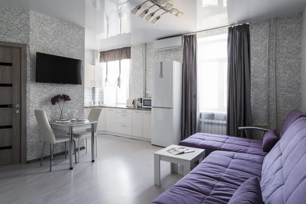 Уютная компактная двухкомнатная квартира формата Евро в центре города