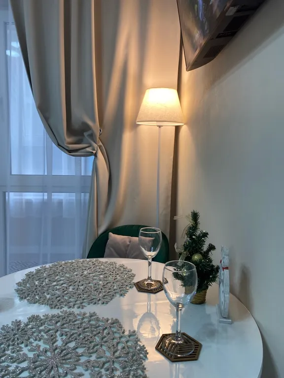 Красивая, новая, уютная студия недалеко от моря