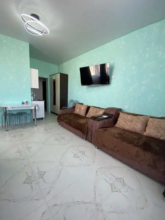 Квартира Апартаменты улучшенный номер Люкс с балконом с видом на море — Анапа