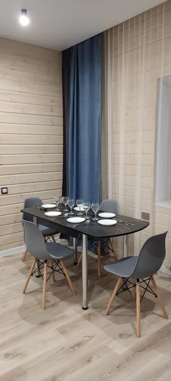 Дом с камином и баней в центре