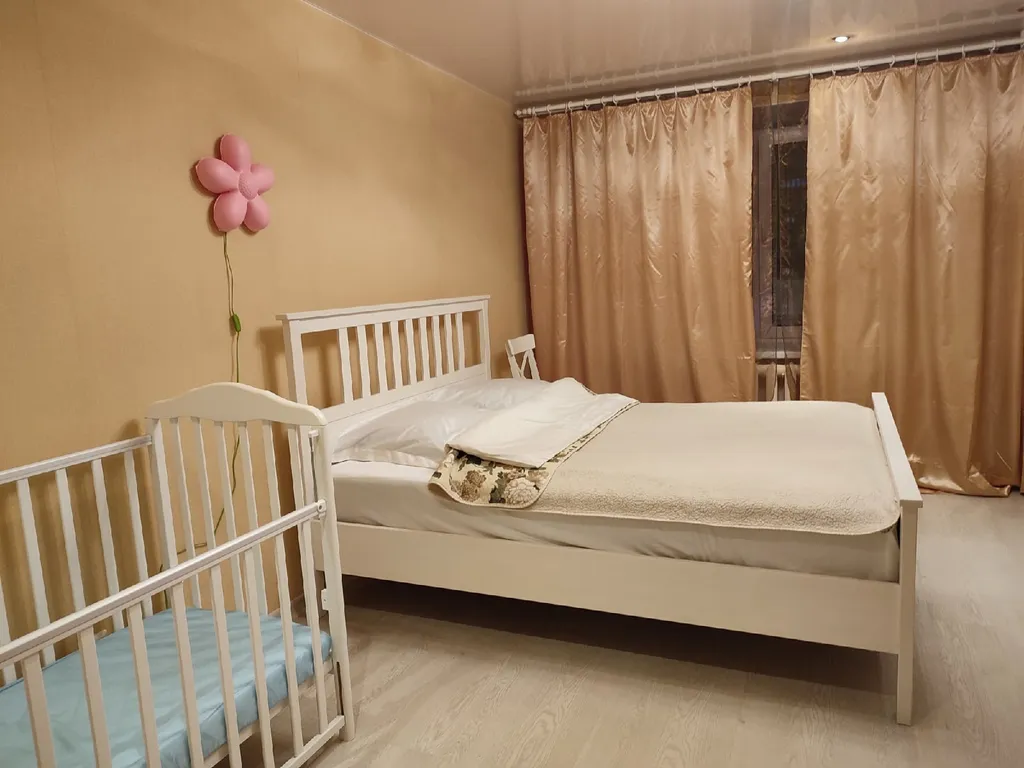 Просторная двушка с полукруглой комнатой