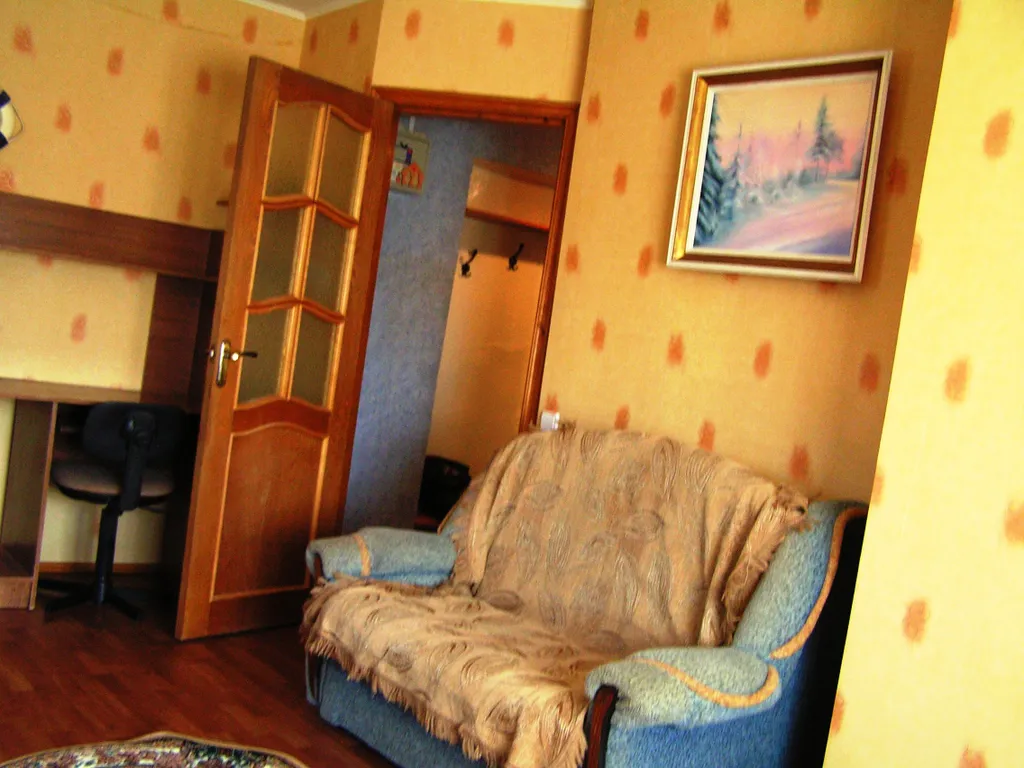 Уютная 1-комнатная квартира в центре города, есть горячая вода