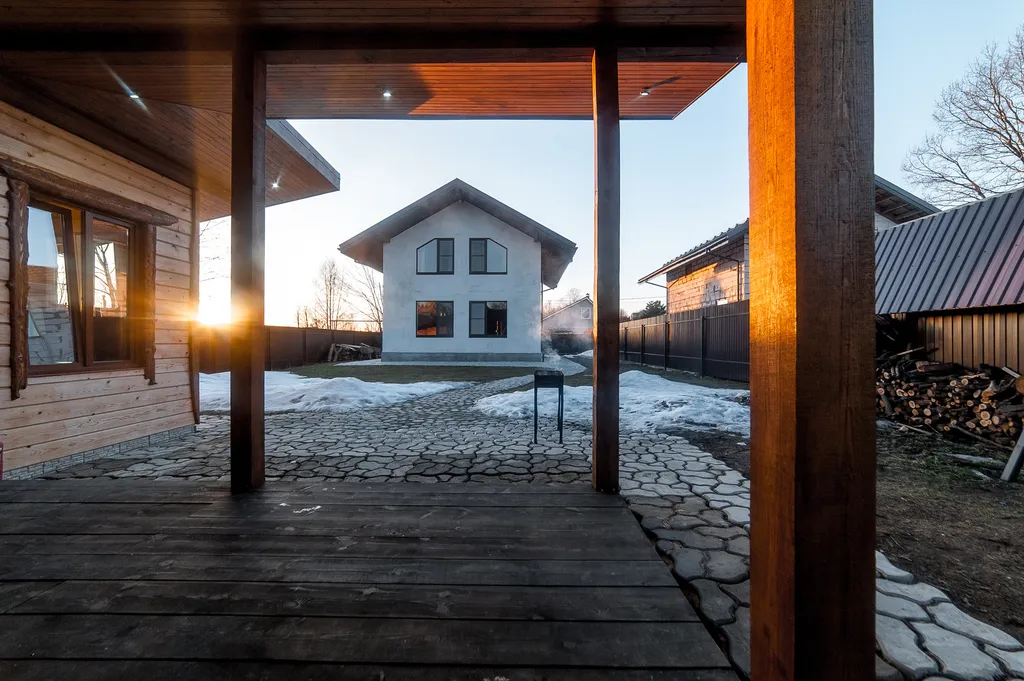 Коттедж Уютный дом с баней на дровах — Кузьмоловский