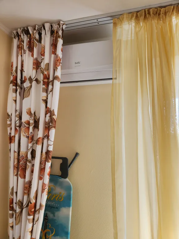 Квартира-студия с видом на горы и бассейн