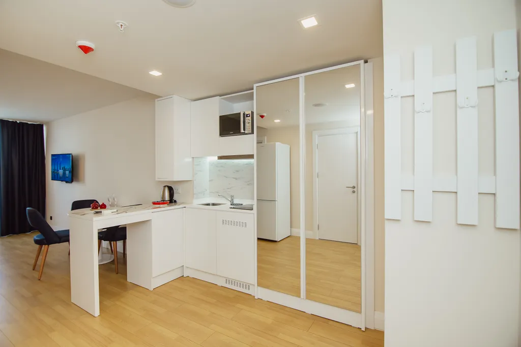 Апартаменты семейный(1+1) премиум класса  Orbi D2  с видом на море