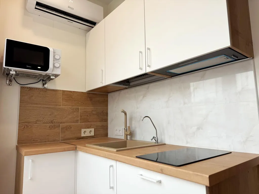 Апартаменты с террасой для четверых, 3 минуты до пляжа