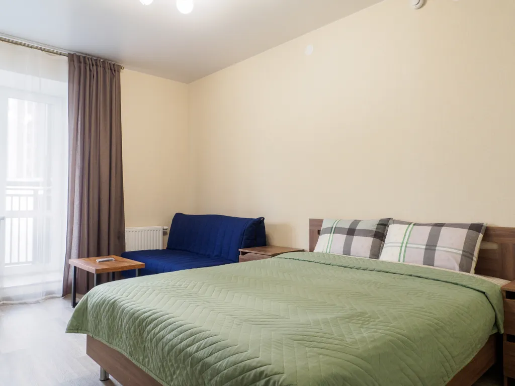 Квартира Квартира Cтудия Green apart для 1-4 гостей в 5 минутах пешком от метро Горки — Казань