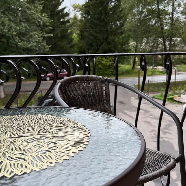 Уютная студия с большой двуспальной кроватью