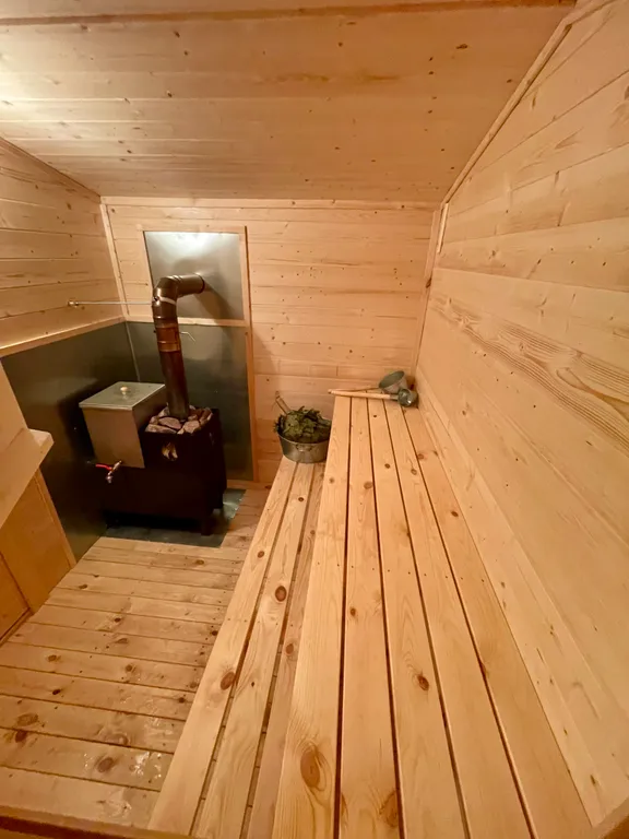 Коттедж Дом шалаш с баней — Санкт-Петербург