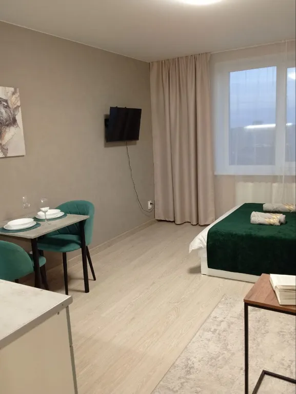 Уютная студия в ЖК Ёлки