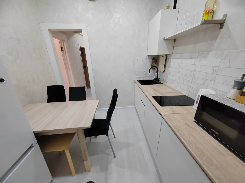 Светлая квартира для большой компании