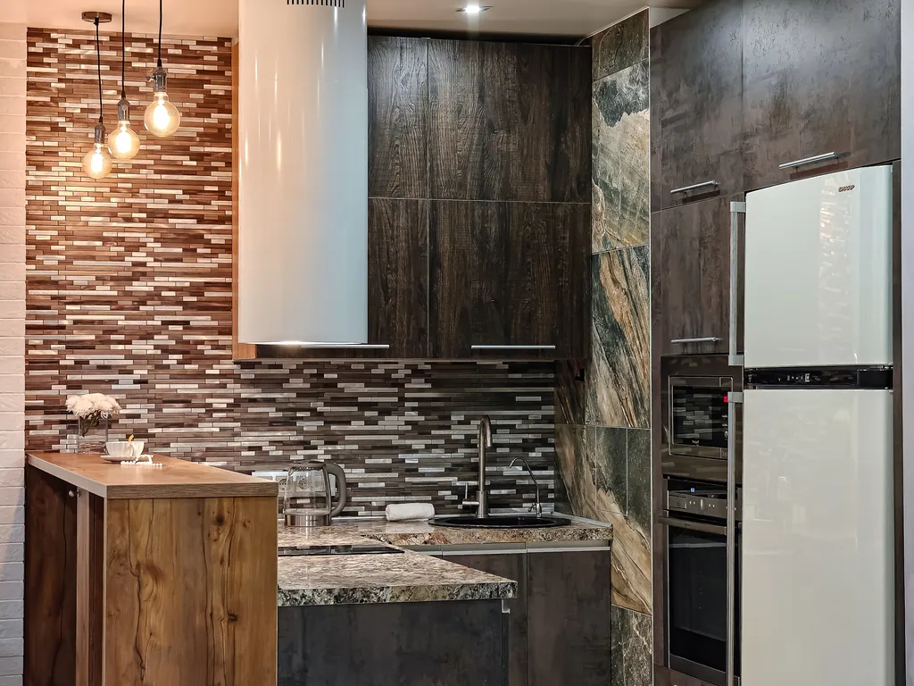 Масштабная двухкомнатная с кроватью super king-size в ЖК Дождь