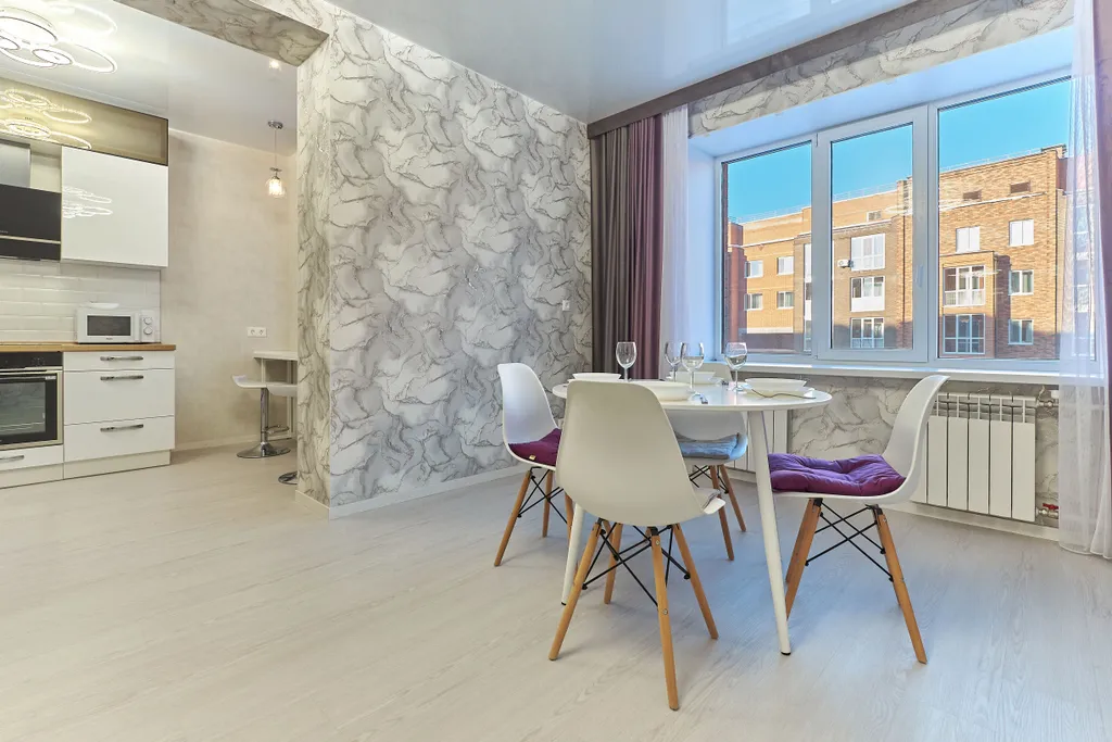 Стильная трехкомнатная квартира в Северном парке