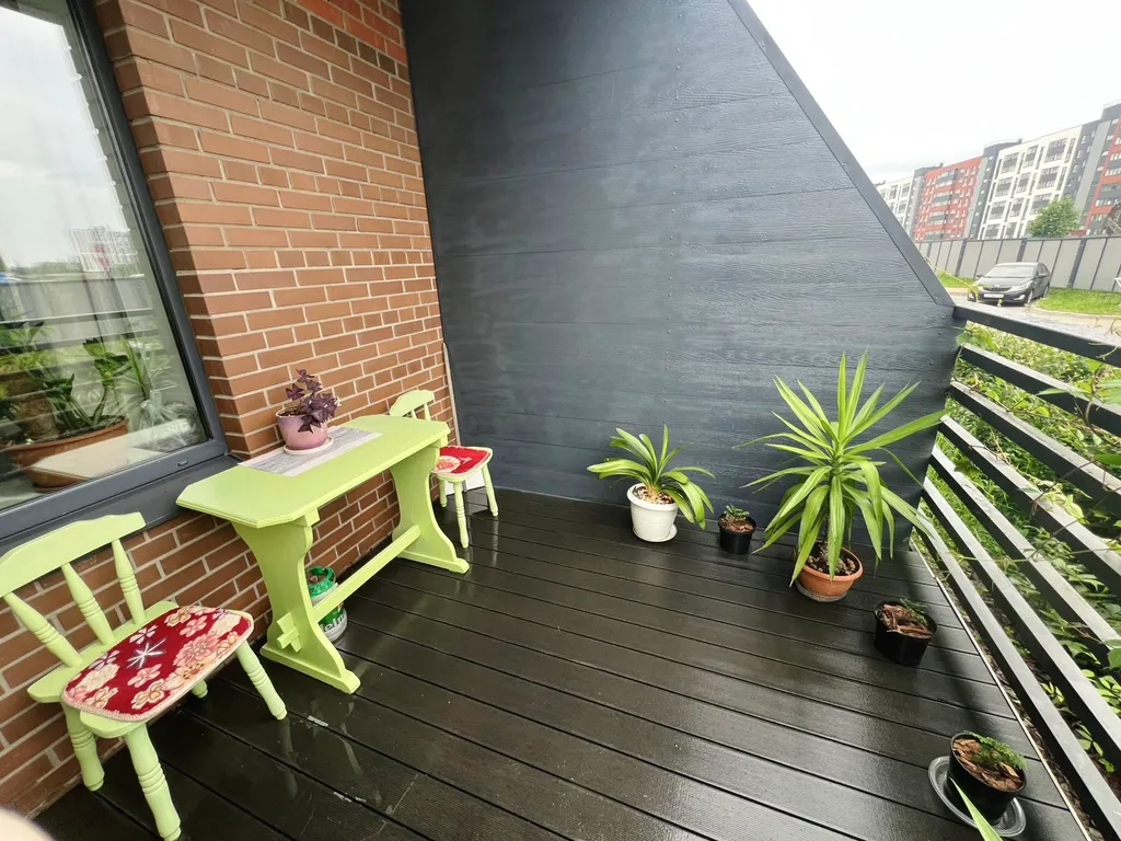 Квартира с террасой в Новоселье