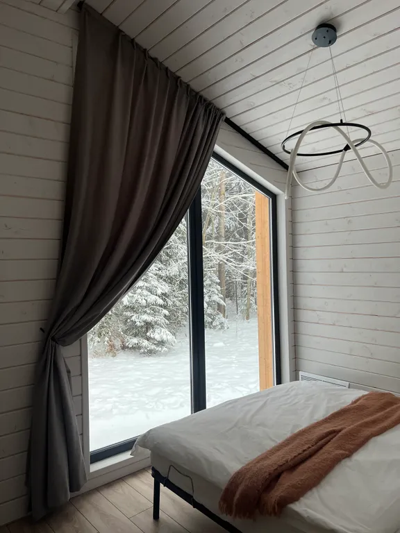 Современный дом в лесу