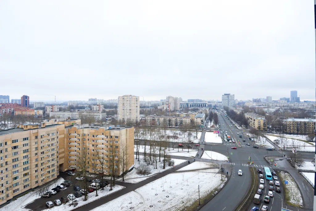 Квартира Квартира Студия с двумя видами на город — Санкт-Петербург