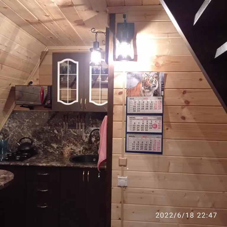 Коттедж Гостевой дом шале а-фрейм в ёлках с пятнистыми оленями и русской баней — Можайск