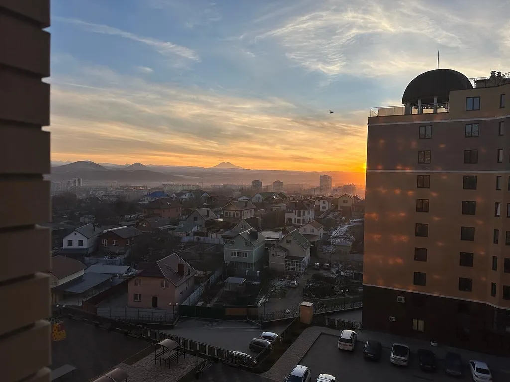 Стильная квартира в новом ЖК с видом на Эльбрус