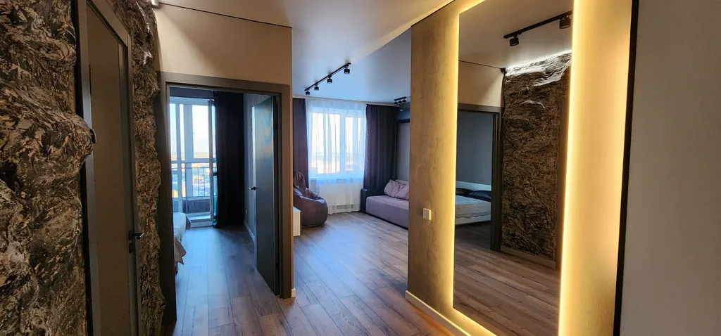 Дизайнерская квартира с видом на Волгу