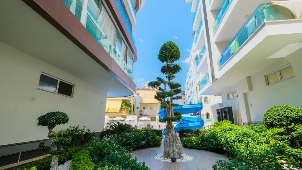 Просторная квартира для семьи в районе Клеопатра в комплексе Бестхоум