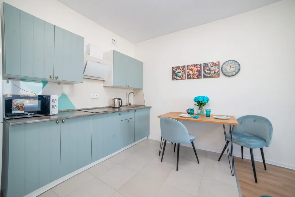 Квартира Квартира Лазурно-бирюзовая карамель — Екатеринбург