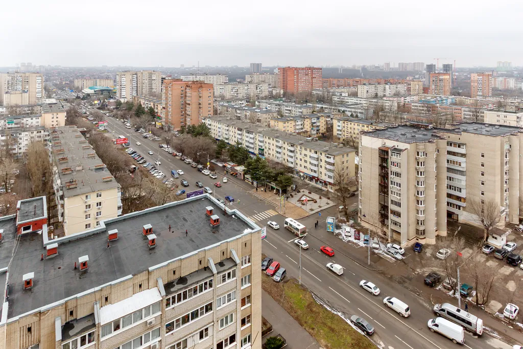 Квартира у парка с видом на город