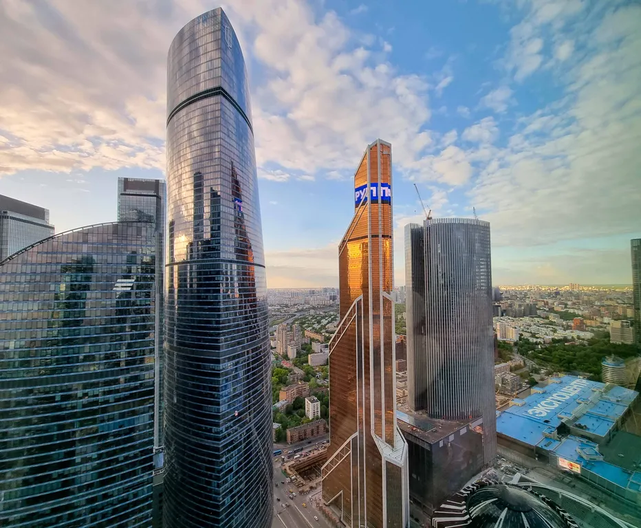 2-комнатные lux апартаменты Москва сити на 54 этаже