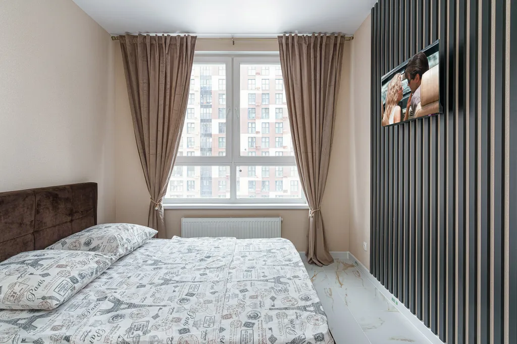 Квартира Уютная студия в дизайнерском комплексе жк смайл — аренда посуточно в Мытищи