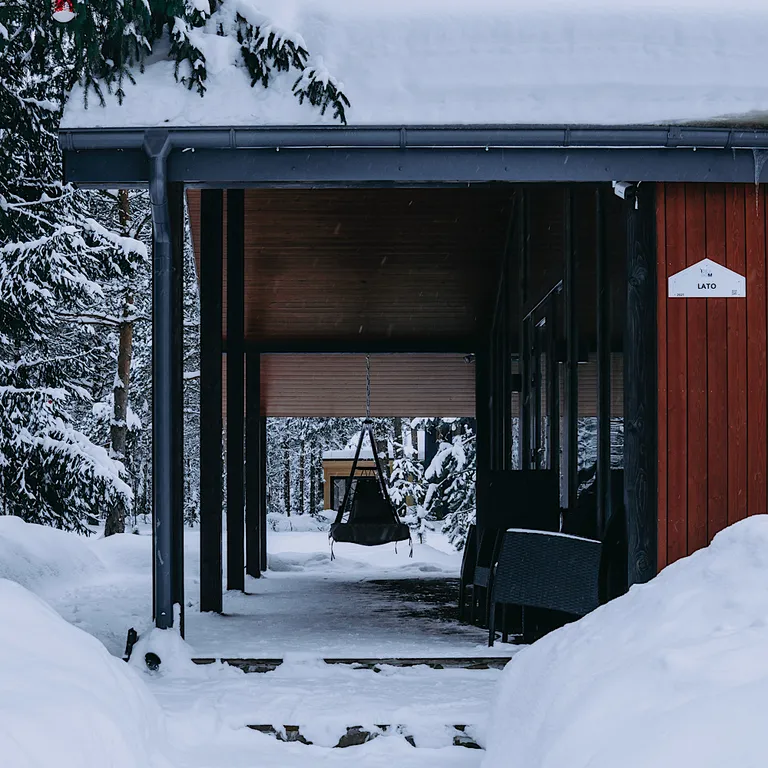 Домик в Соснах с сауной и банным чаном (Lato-80)