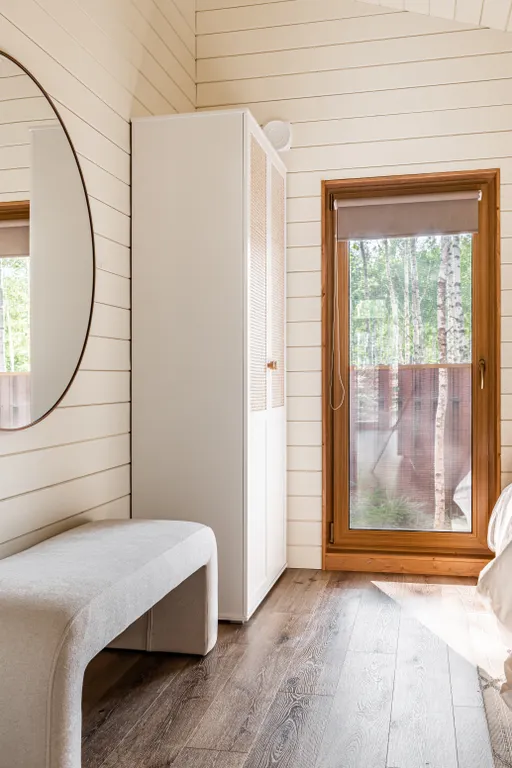 Дизайнерский дом в лесу