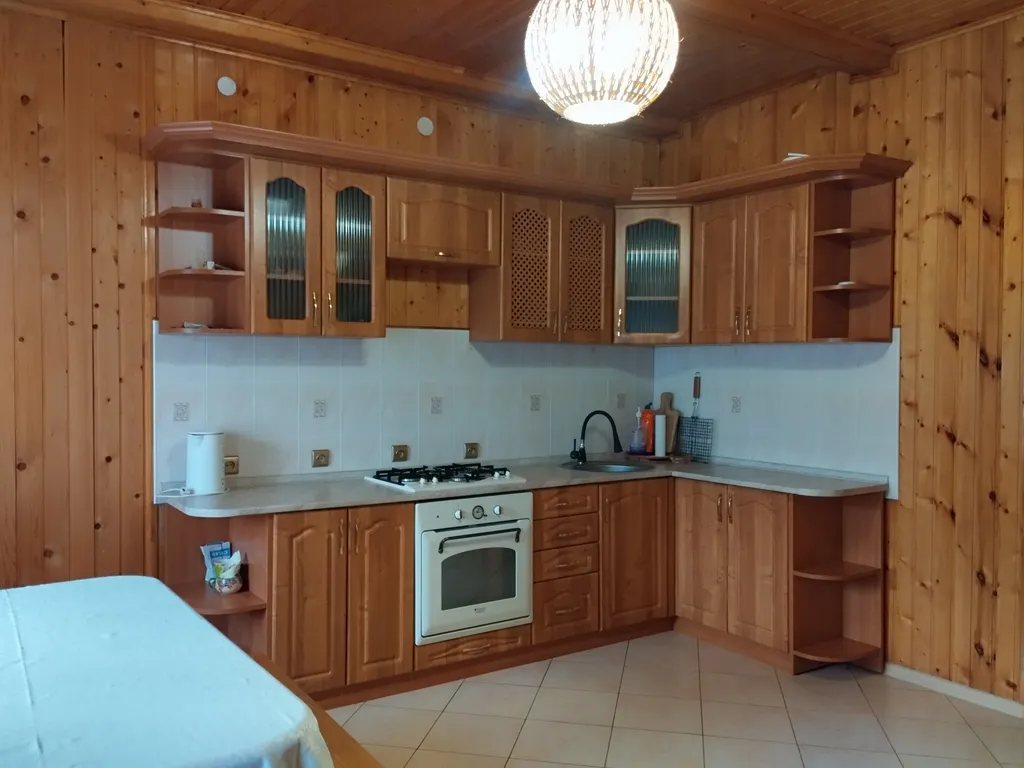 Дом с озером, река, лес