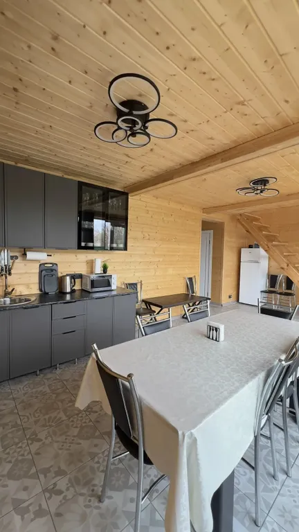 Дом 130m2 — чан, кухня, Wi-Fi