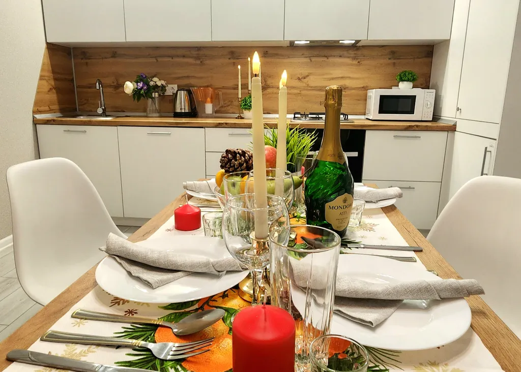 Двухкомнатные апартаменты ЛОФТ видом на фонтан