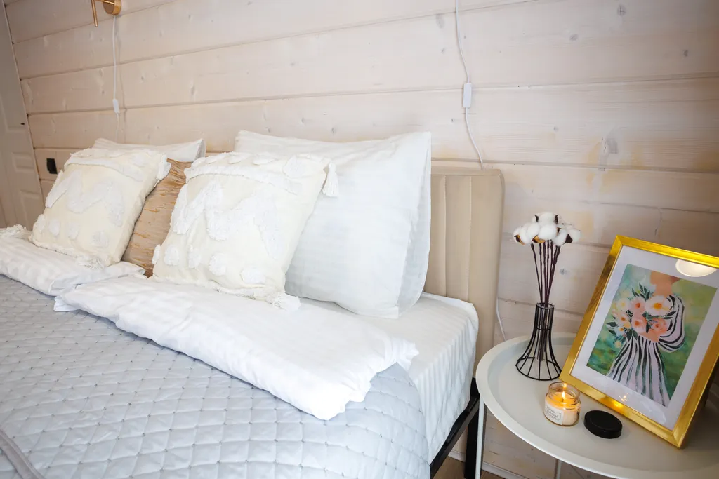 Уютный дом для отдыха на природе с просторной сауной