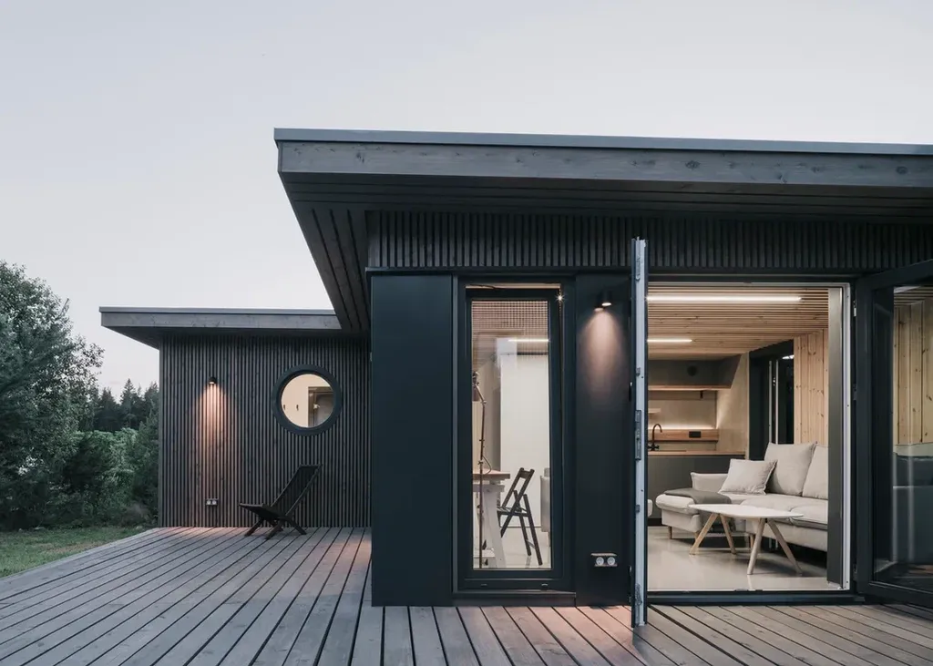 Загородный дом с банным комплексом