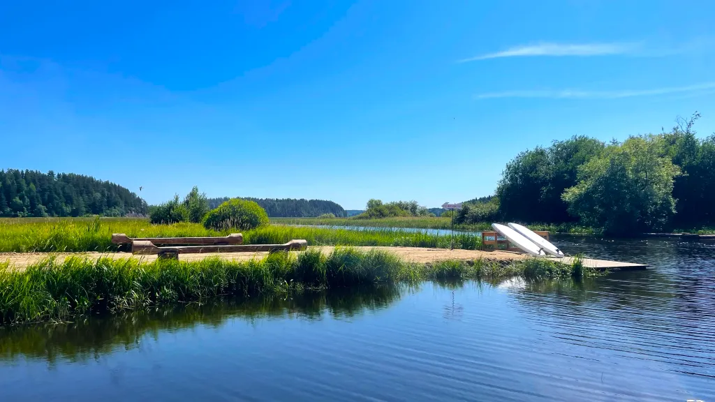 Дом в Карелии на берегу Ладожского озера