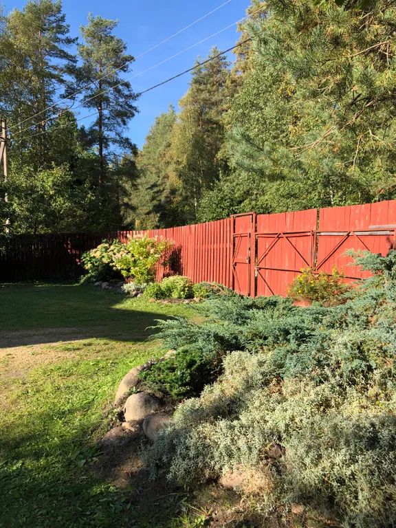 Дом в тишине на природе