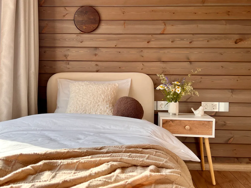 Побег из города, дом с сауной и камином