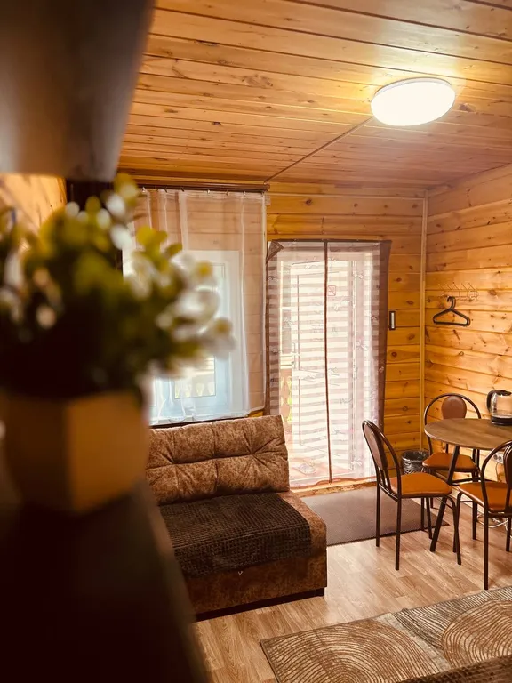 Уютный номер с двухместной кроватью и кресло-кроватью №3