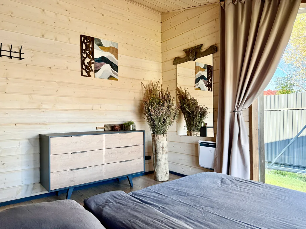 Уютный дом с чаном