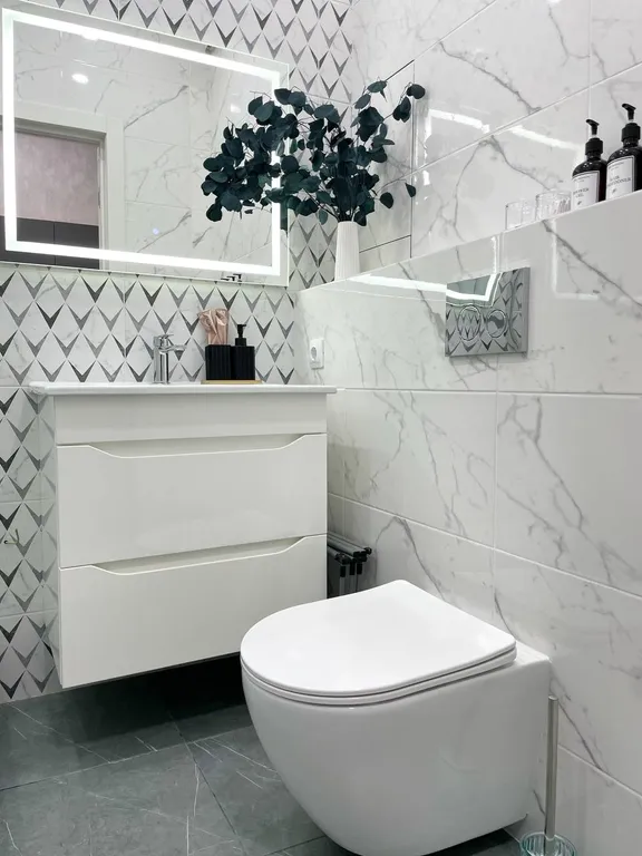 Апартаменты для двоих с большим балконом