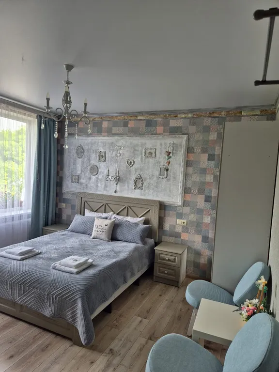 Двухместные номера с уникальным дизайнерским решением.