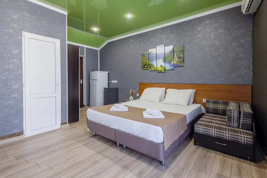 Комфортный номер с балконом для двоих