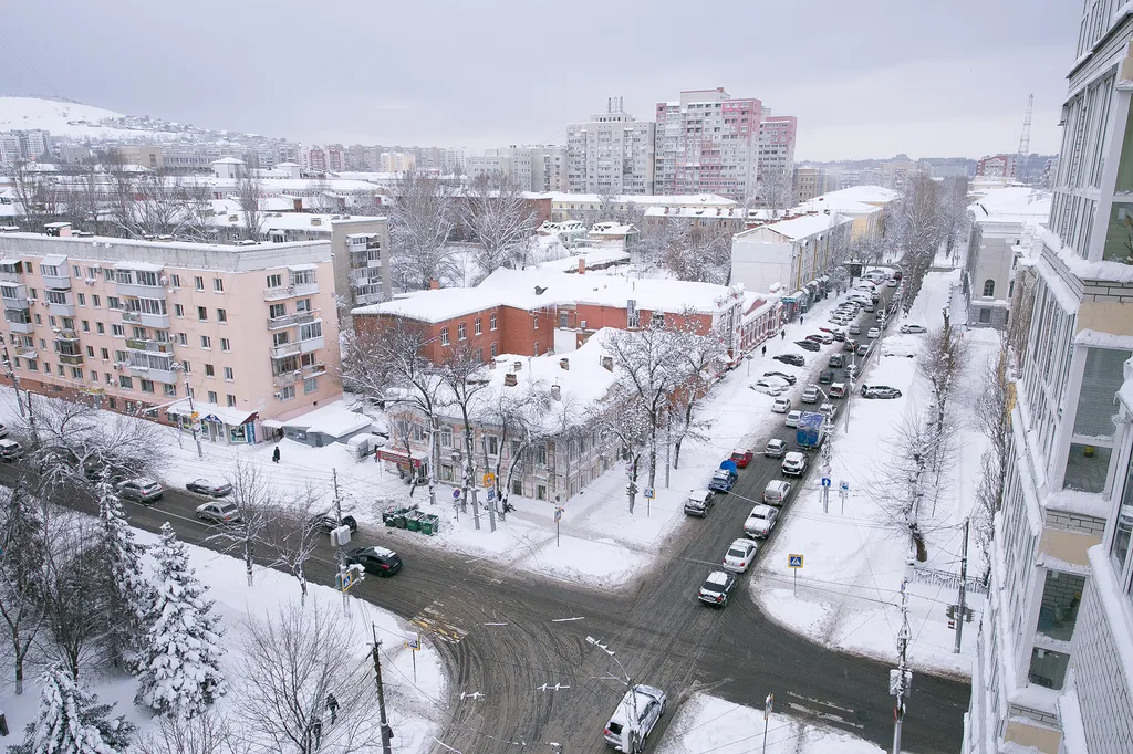 Квартира Квартира Студия с панорамным видом — Саратов