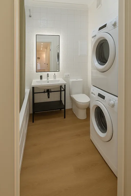 Просторная двухэтажная квартира от компании v-gosti